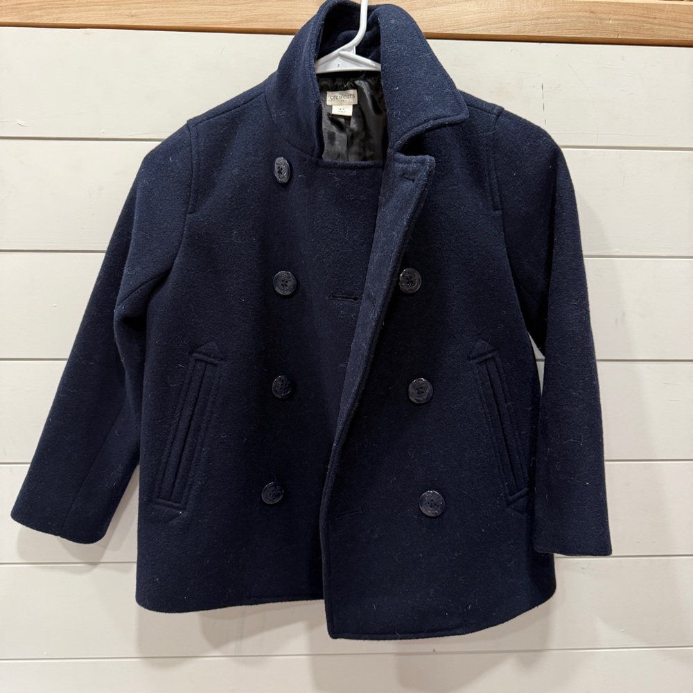 Crewcuts Classic Navy Peacoat for Kids